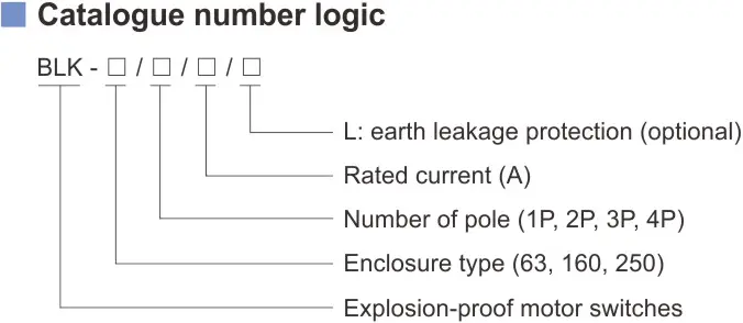 کد گذاری سوئیچ موتور ضد انفجار ExdIIB برند وارم- آکوتجهیز
