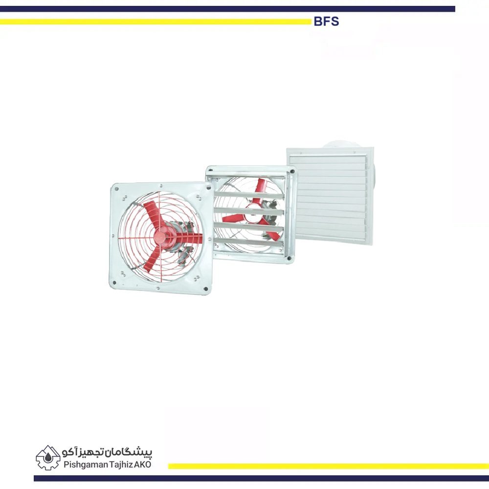 فن ضد انفجار دیواری سری BFS برند وارم- آکوتجهیز